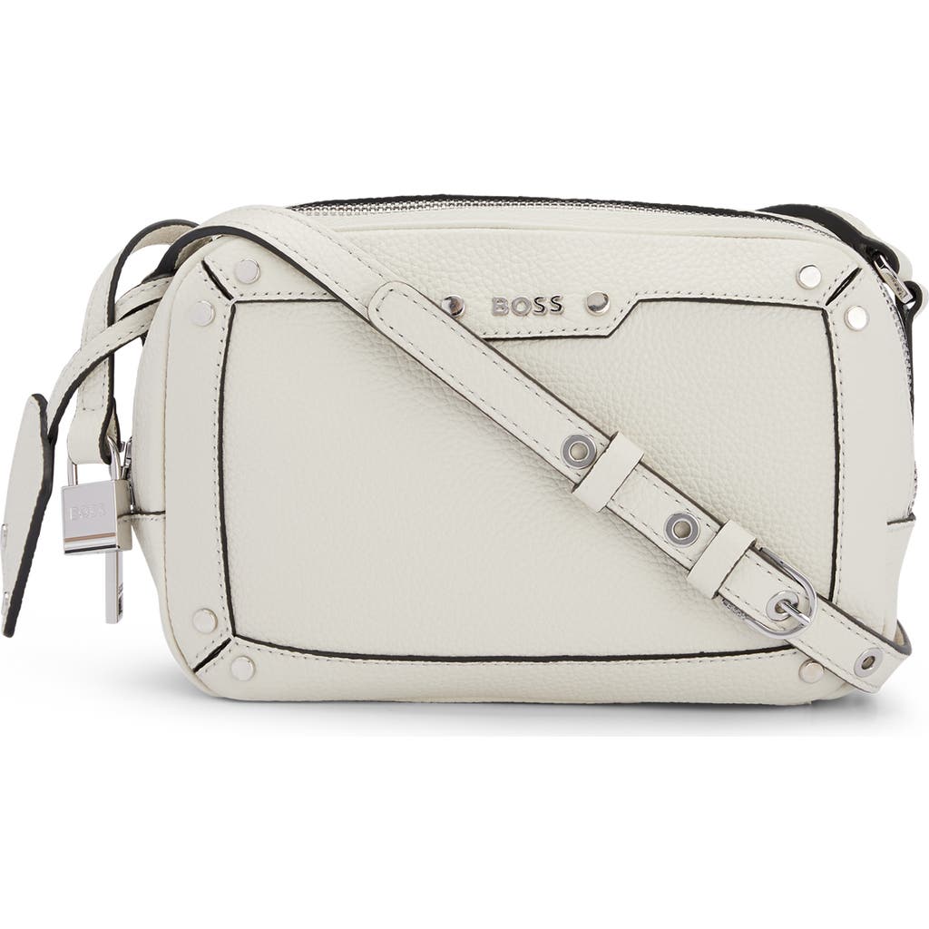 Hugo Boss Boss Ivy Crossbody Bag In White