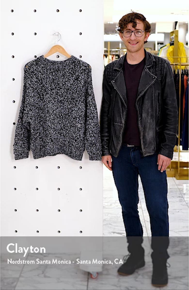 Chunky Pointelle Sweater, sales video thumbnail