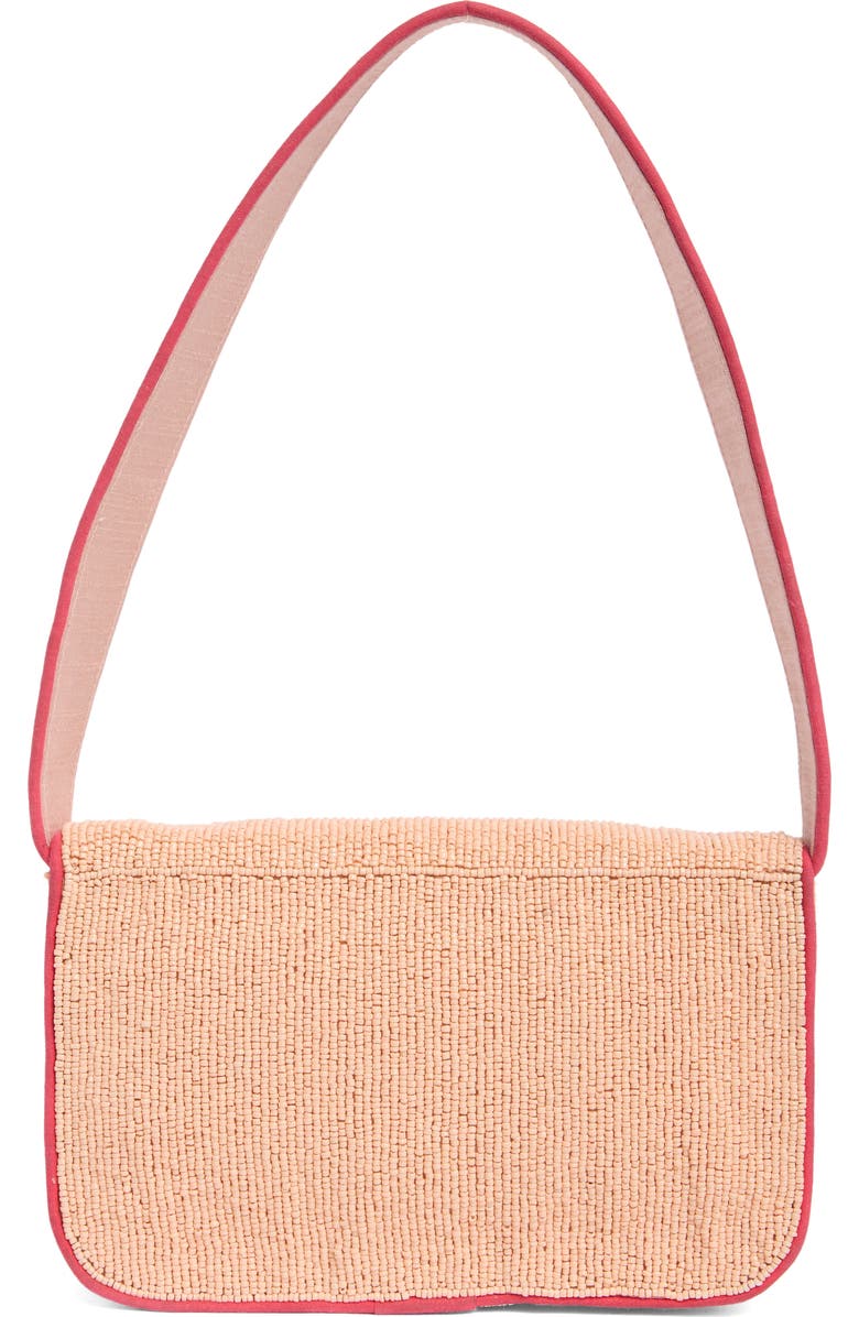 Collection XIIX Beaded Canned Sardines Shoulder Bag, Alternate, color, Coral