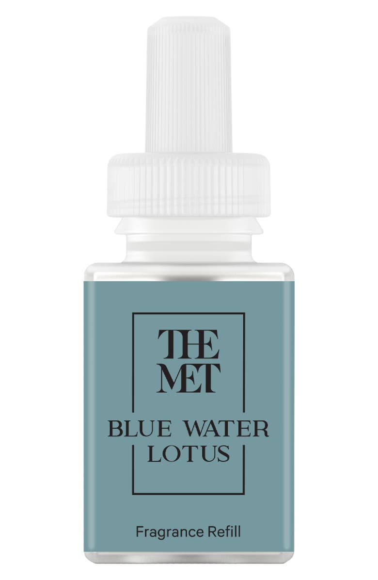 PURA x The MET Diffuser Fragrance Refill, Main, color, Blue Water Lotus