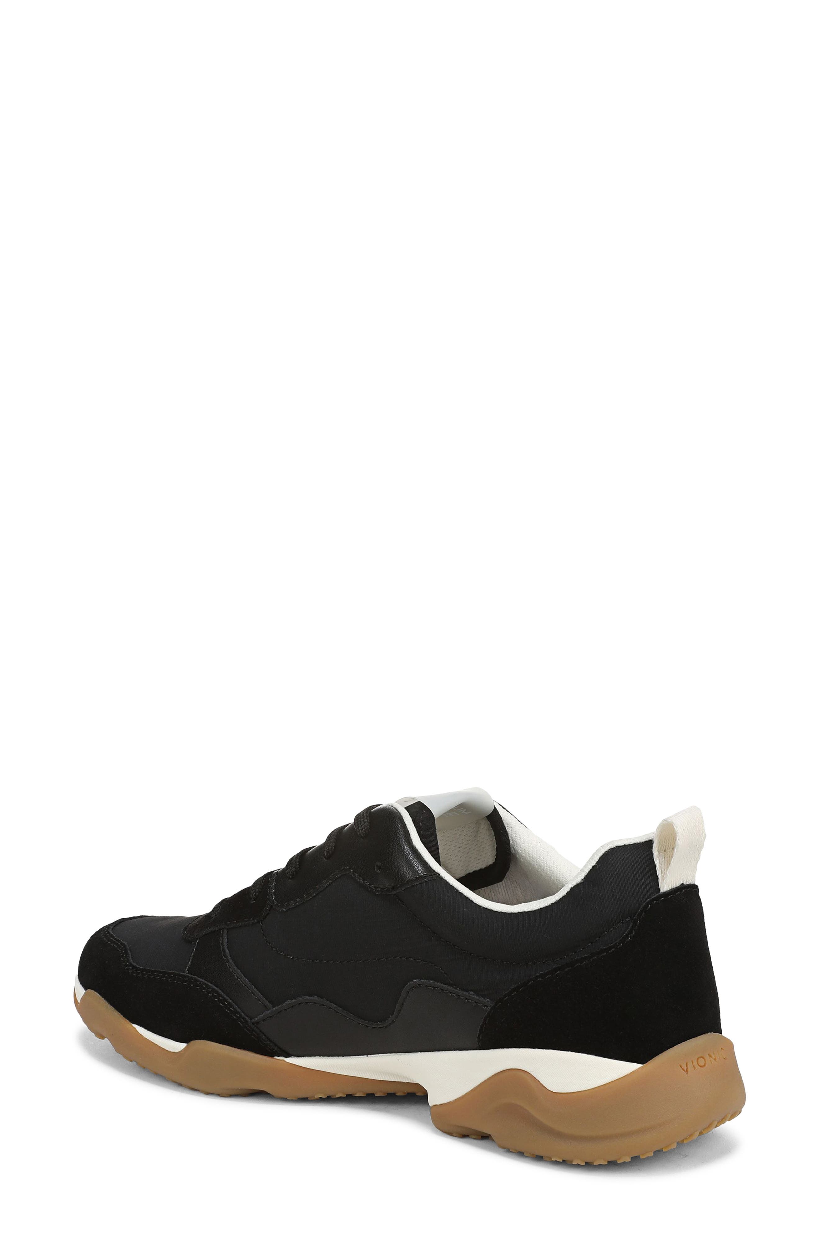 Vionic Slim Glide Sneaker, Alternate, color, Black