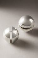 NOOTKA Sphere Earrings Silver