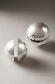 NOOTKA Sphere Earrings Silver