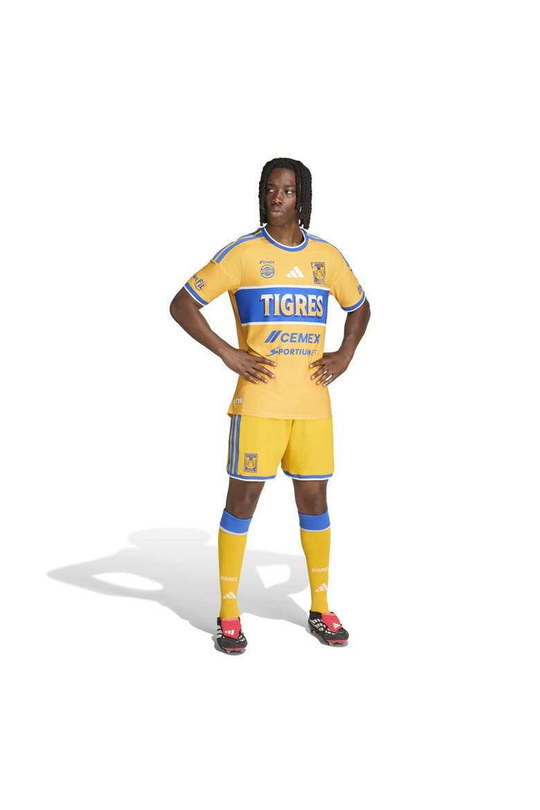 Men's adidas  Gold Tigres UANL 2026/27 Home On-Field Authentic Jersey, Alternate, color, Gold