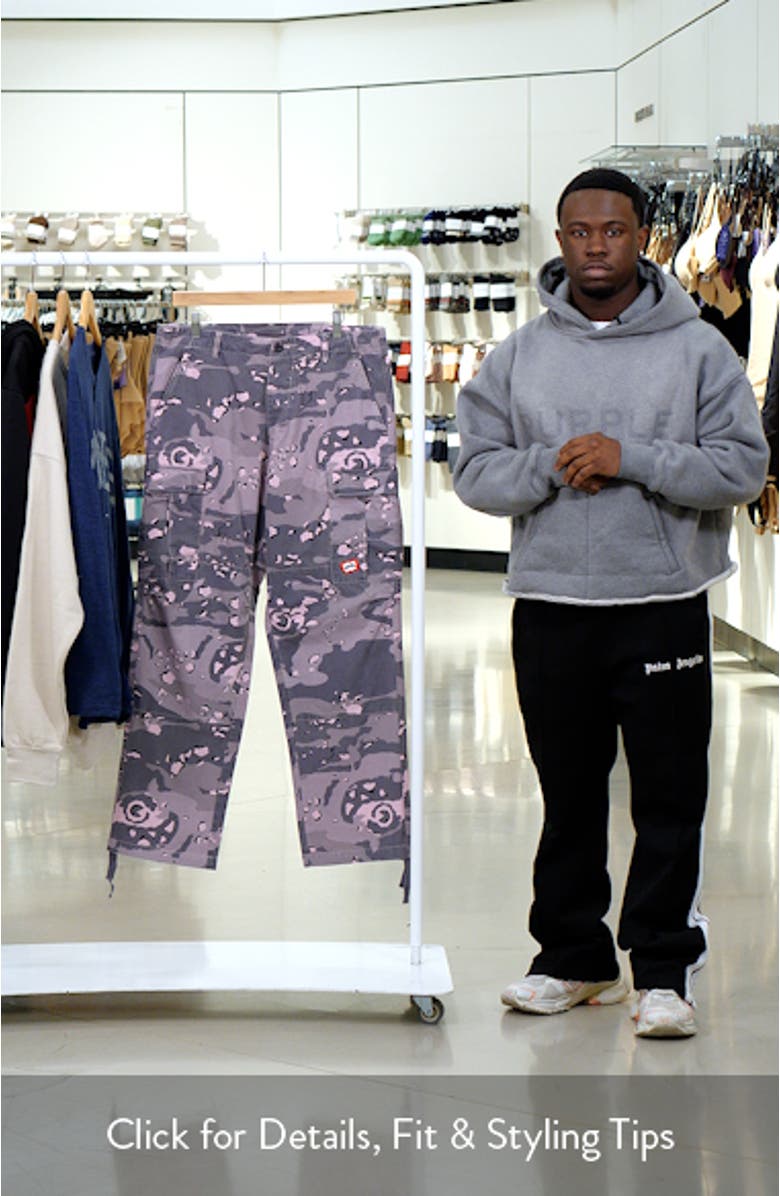 Dipped Camouflage Ripstop Cargo Pants, sales video thumbnail