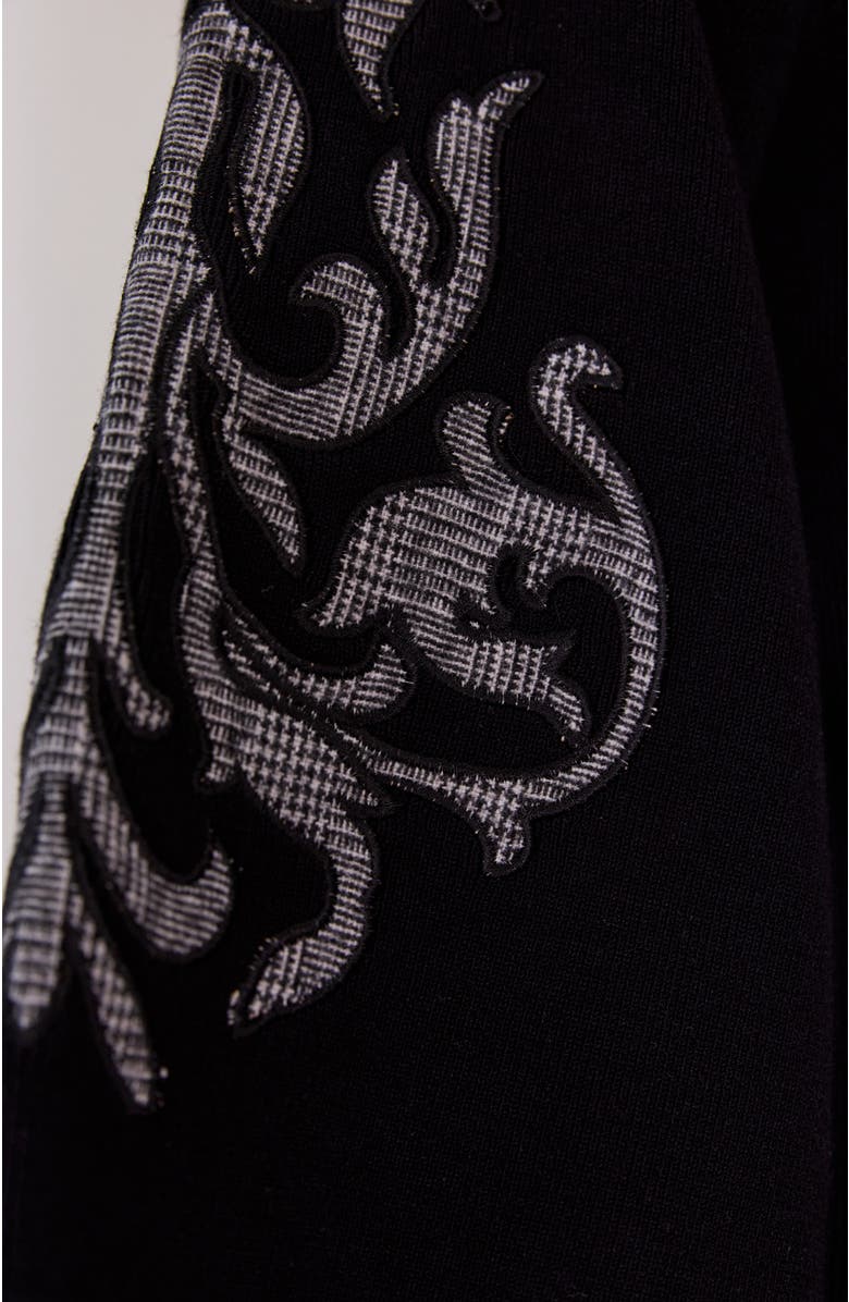 Anne Fontaine Geri Top, Alternate, color, Black