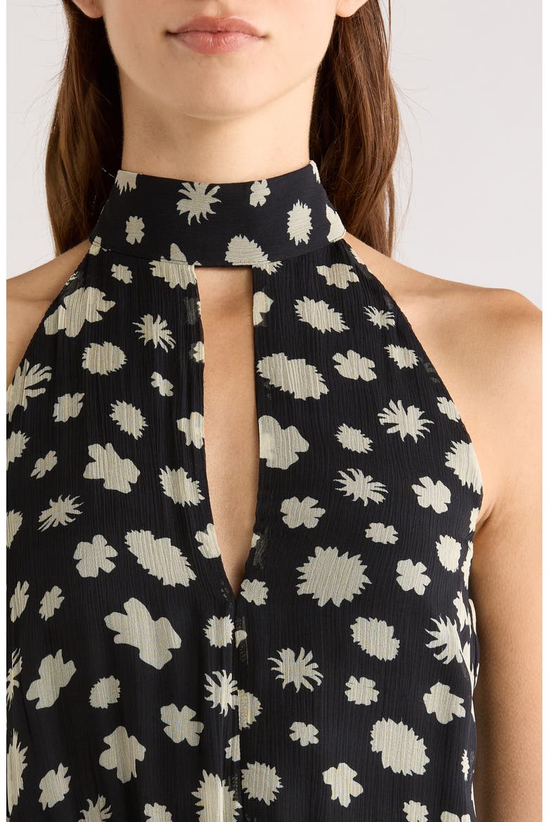 Camryn Mixed Print Colorblock Dress, Alternate, color, DITSY MULTI