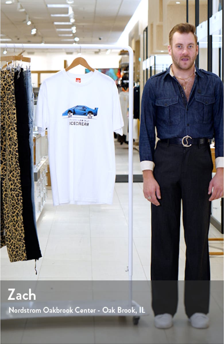 On Ice Cotton Graphic T-Shirt, sales video thumbnail
