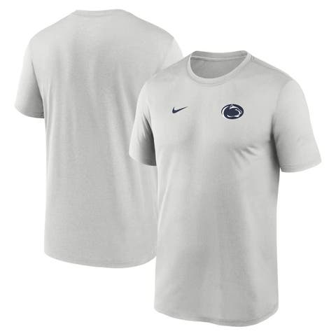 Men's Nike Gray Penn State Nittany Lions 2025 Sideline Small Logo Legend Performance T-Shirt