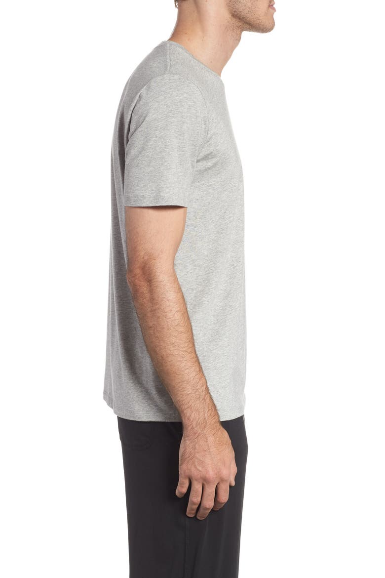 Second Skin Crewneck T-Shirt, Alternate, color, HEATHER GREY