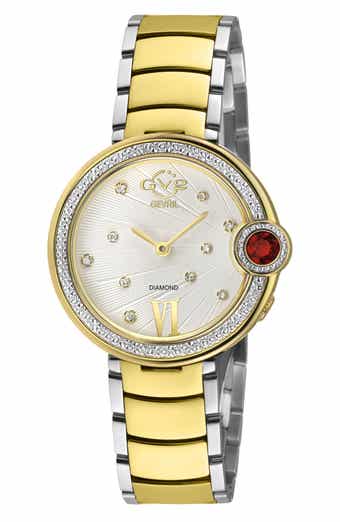 GEVRIL Peruga Diamond Bracelet Watch