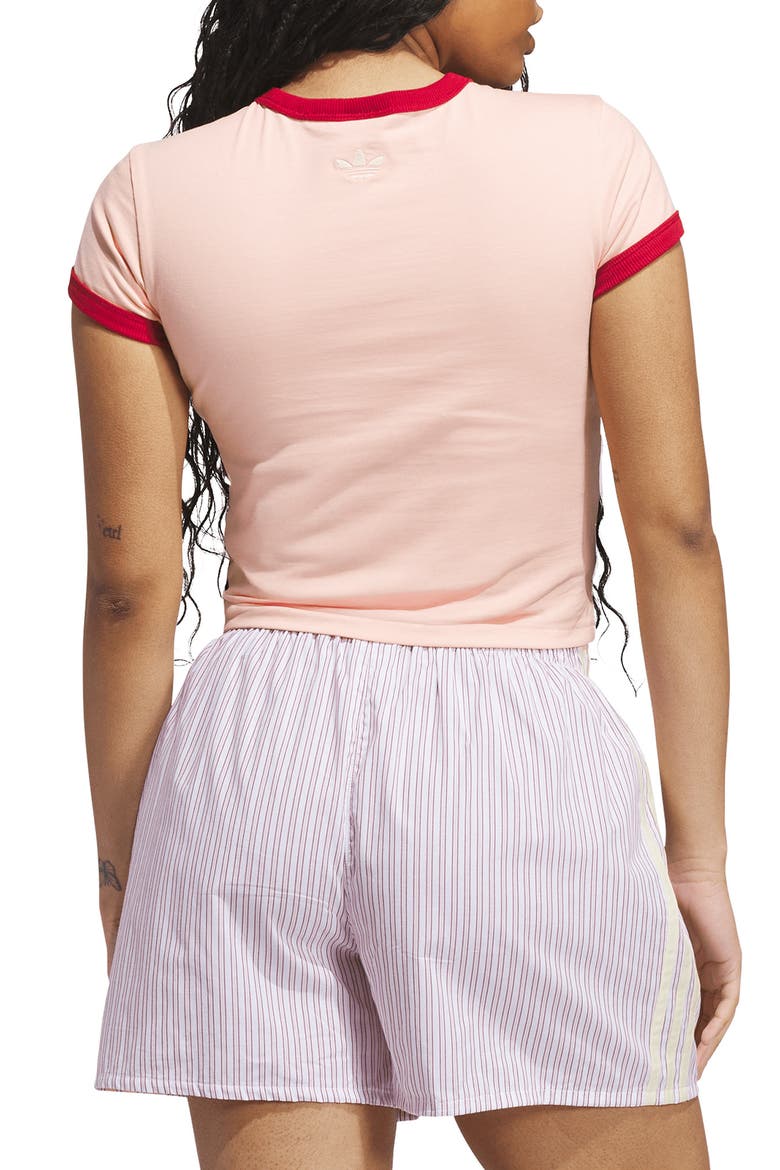 Graphic Baby Ringer Tee, Alternate, color, GLOW PINK