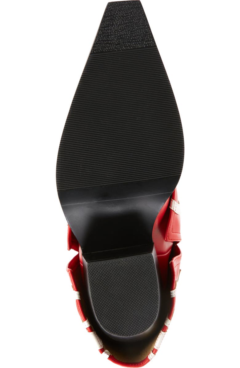 AZALEA WANG Esperanza Faux Leather Boot, Alternate, color,