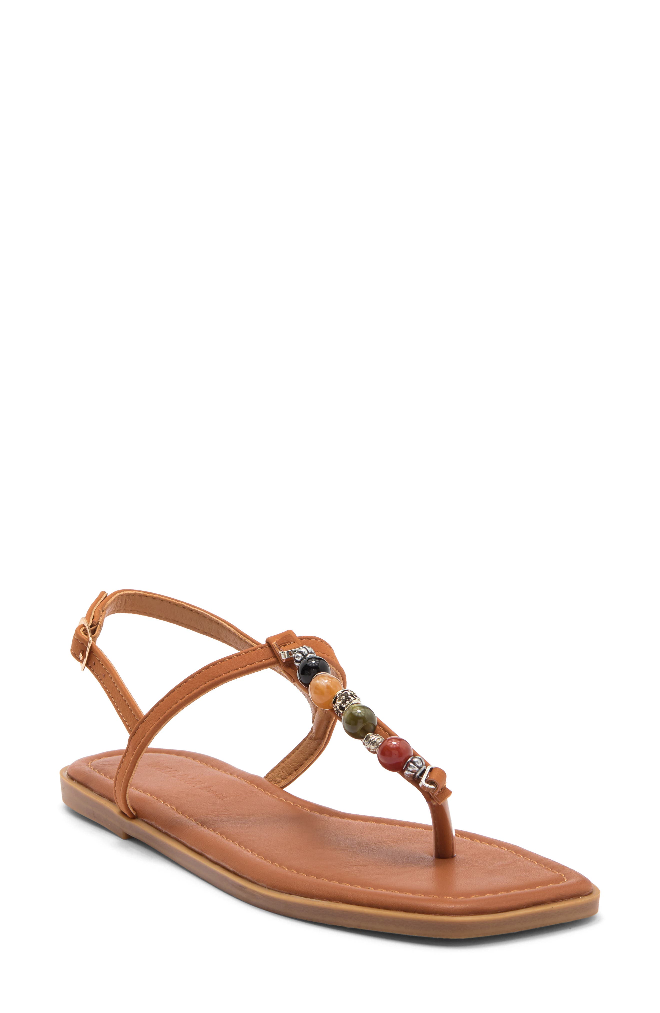 Tavo Sandal, Main, color, COGNAC