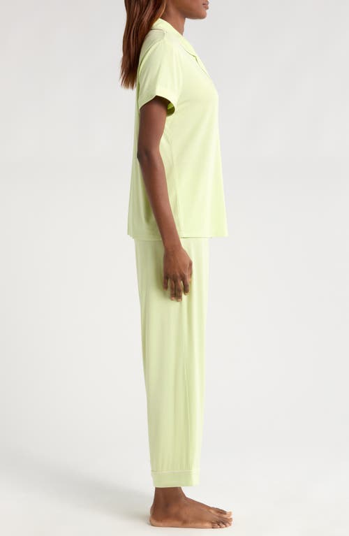 Nordstrom Moonlight Eco Crop Pajamas In Green