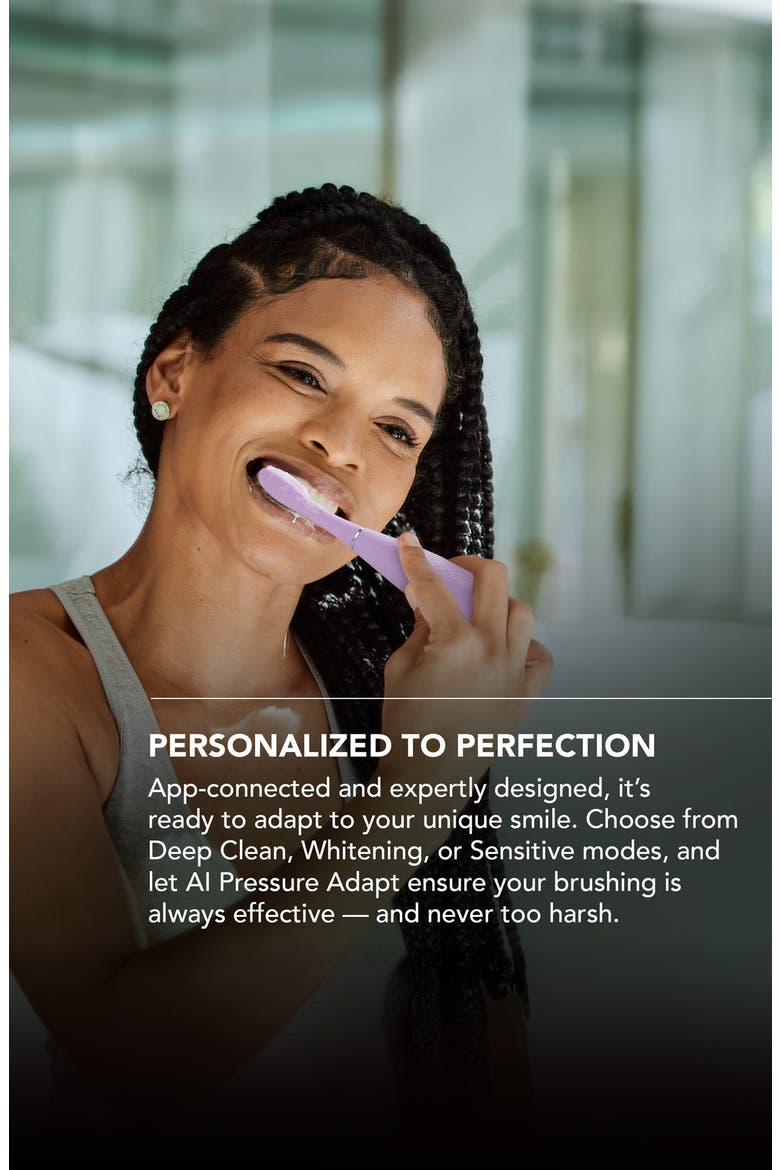 ISSA 4 Plus Smart Hybrid Sonic Toothbrush, Alternate, color, LAVENDAR