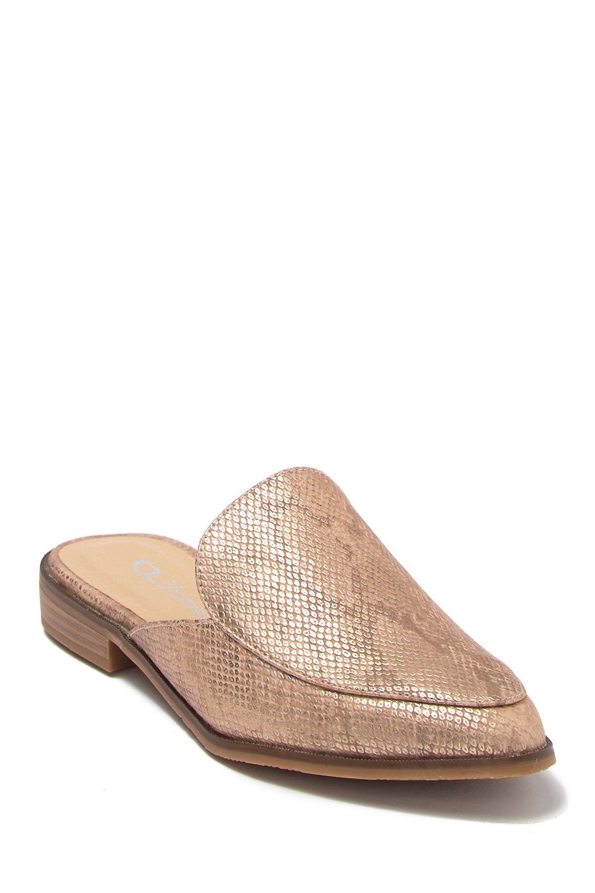 CL BY LAUNDRY Flight Snake Embossed Mule, Main, color, 