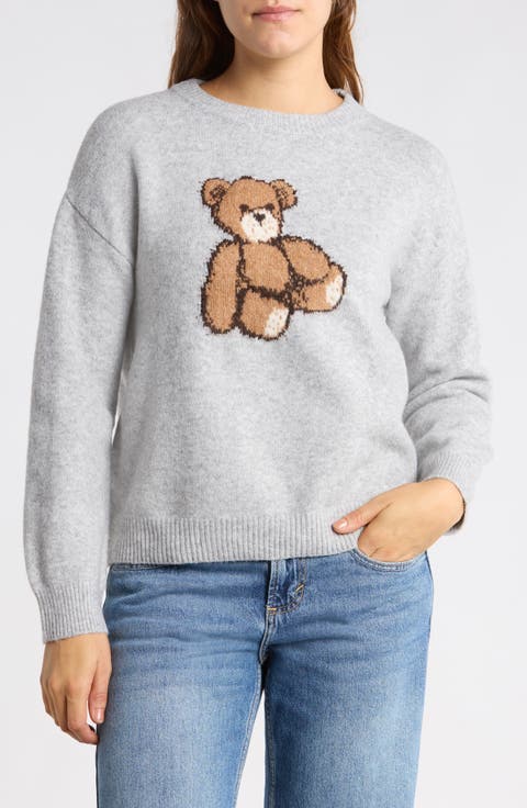 Teddy Bear Crewneck Sweater