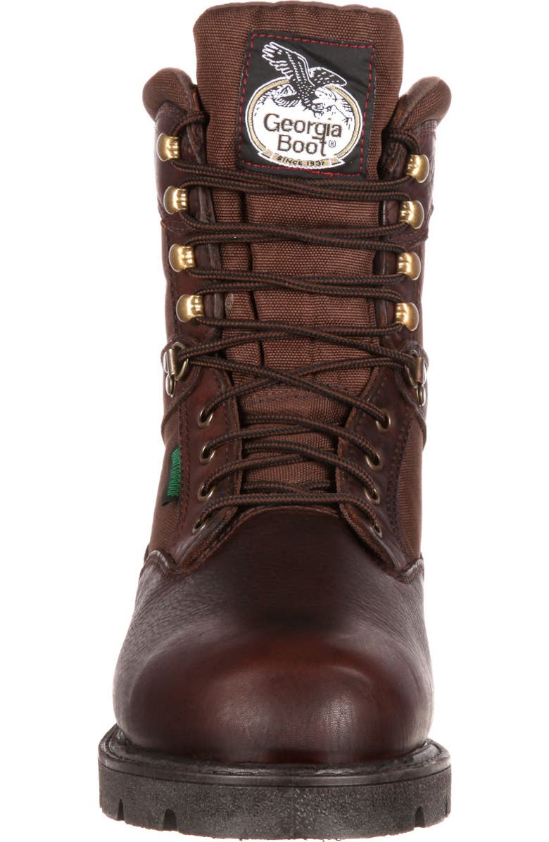 Georgia Boot Homeland Waterproof 600G Insulated Work Boot, Alternate, color, Brown