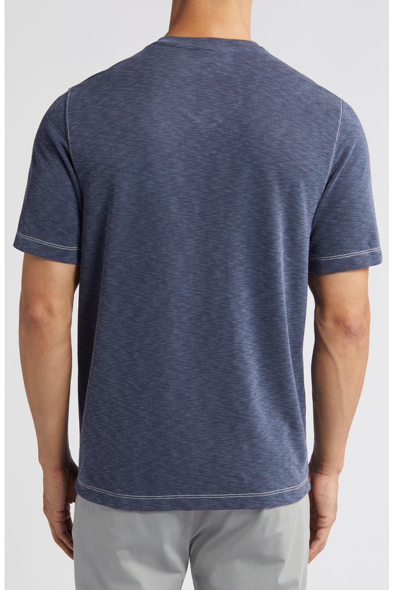 Vintage Slub V-Neck T-Shirt, Alternate, color, NAVY
