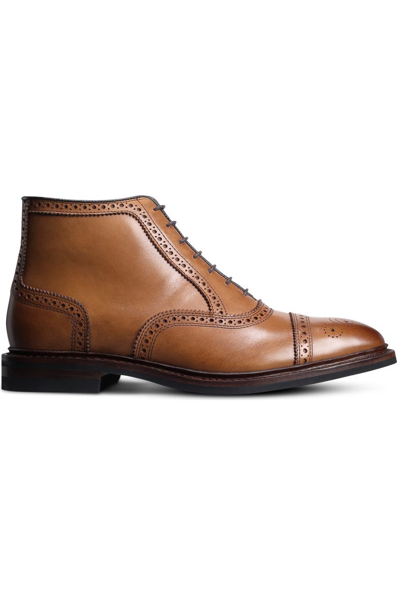 allen edmonds dress boots Mens Park Avenue Cap Toe Oxford Boot Black 7 D European calfskin upper Cap Toe Allen Edmonds Cordovan