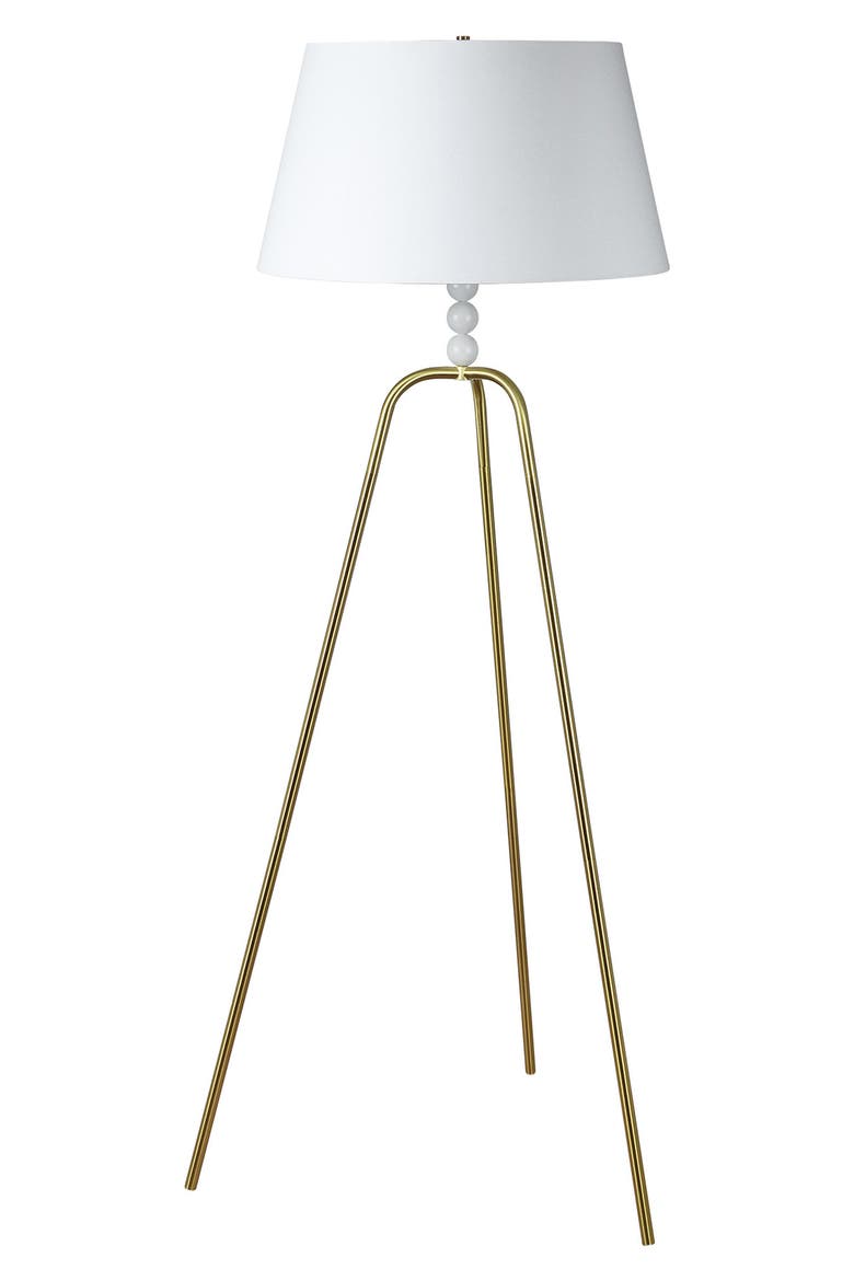 Bridget Floor Lamp, Alternate, color, SATIN BRASS