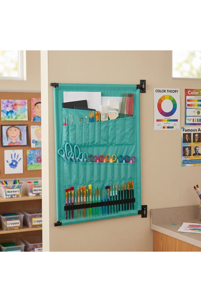 PivotPanel Arts & Crafts Storage, Alternate, color, Teal