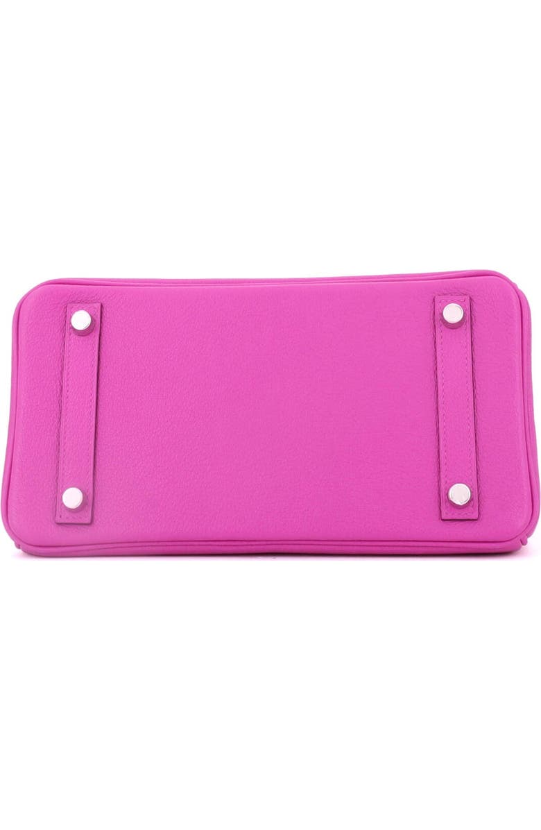 Pre-Owned Hermes Birkin Handbag Verso Novillo with Palladium Hardware 25, Alternate, color, Verso - Magnolia/Capucine