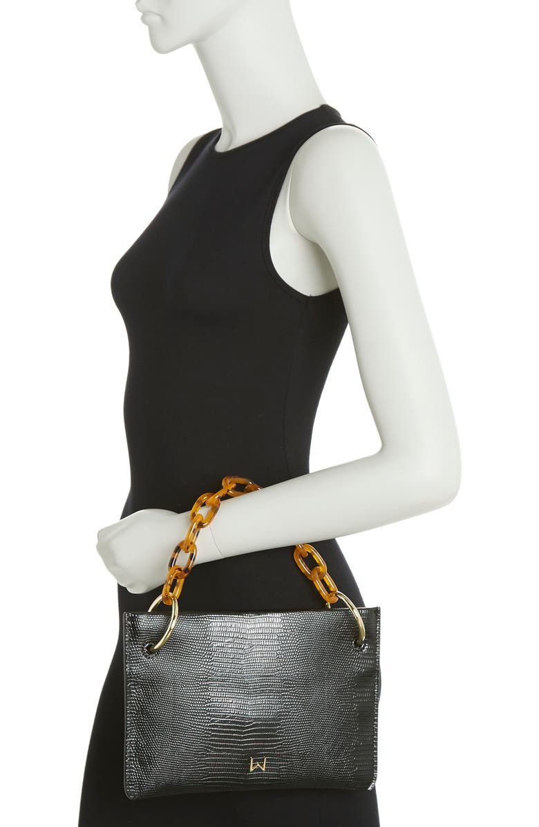 HOUSE OF WANT Vegan Leather Chill Clutch Handbag, Alternate, color,