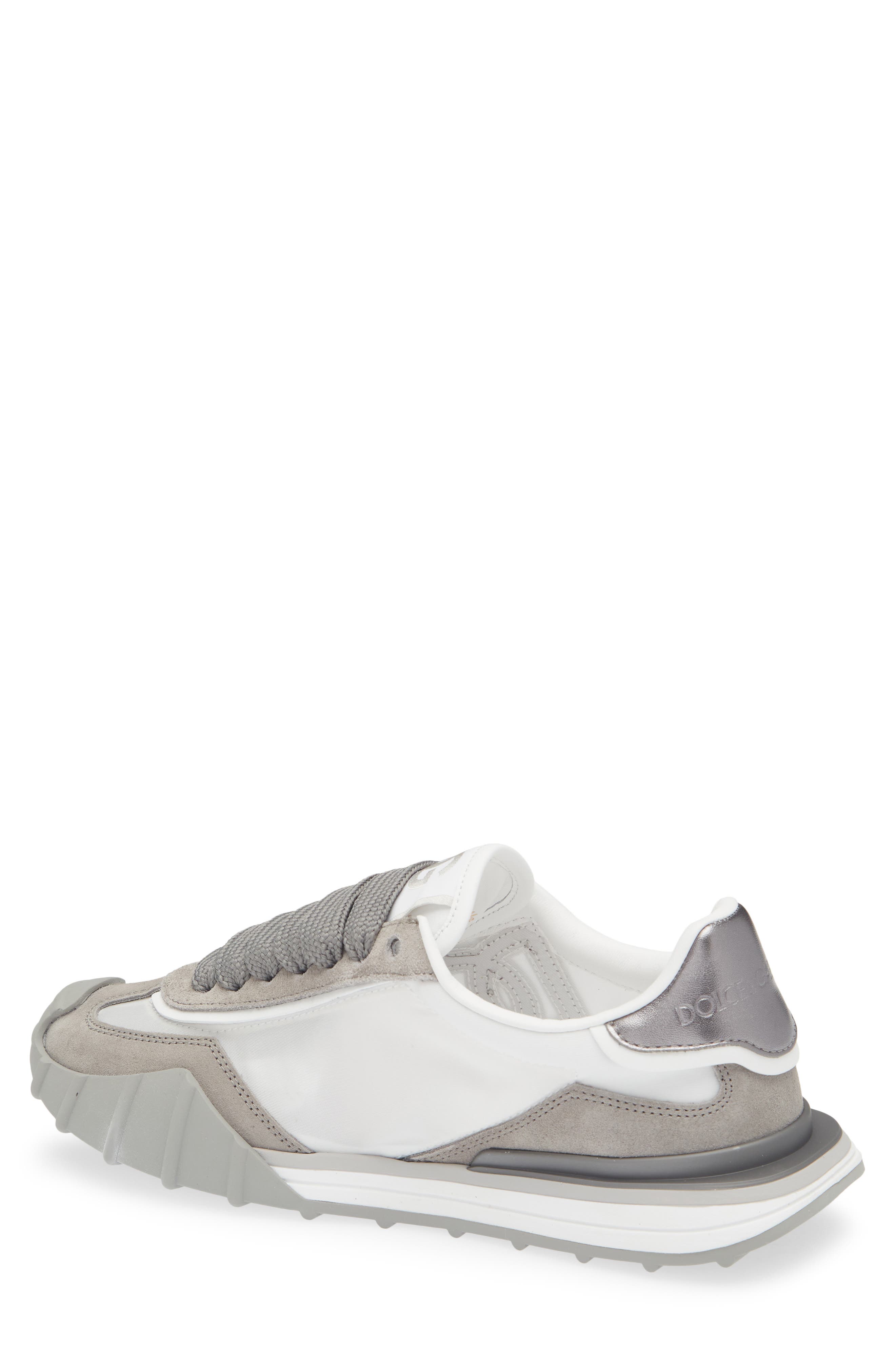Dolce&Gabbana Athletic Sneaker, Alternate, color, Bianco/ Grafite