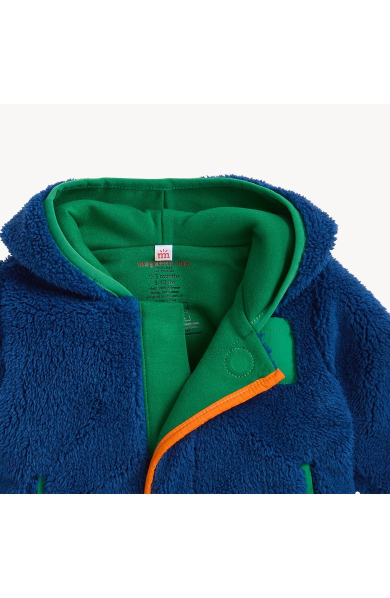 Magnetic Me Hudson Bay Fleece Hooded Magnetic Jacket, Alternate, color, Hudso