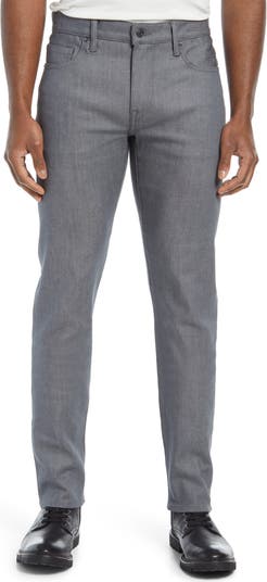 EZKATON正規品★24AW★Gray tin damage denim pants KDNK Ripped Denim Jean (Grey)