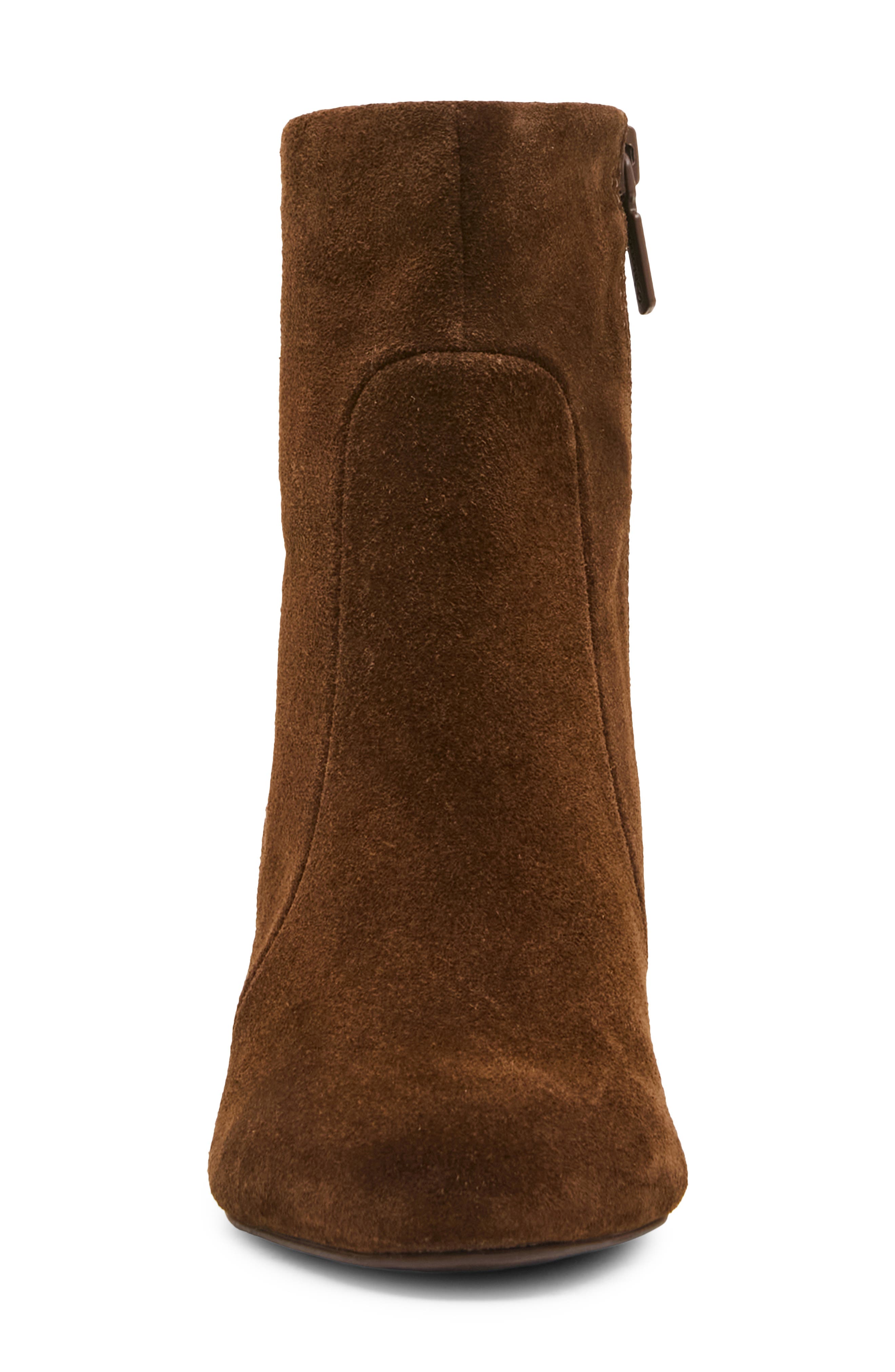 Mara Waterproof Bootie, Alternate, color, CHOCOLATE SUEDE