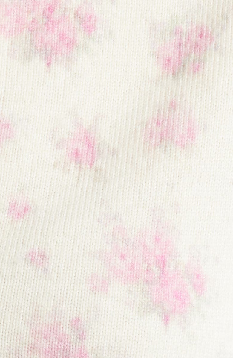 LoveShackFancy Adeanne Floral Print Crop Cardigan, Alternate, color,