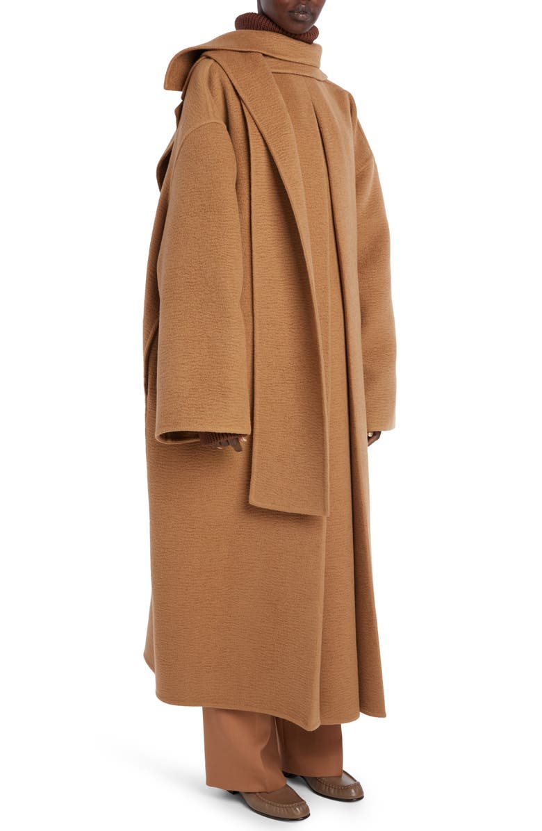 The Row Marlita Double Face Cashmere Trench Coat, Alternate, color,