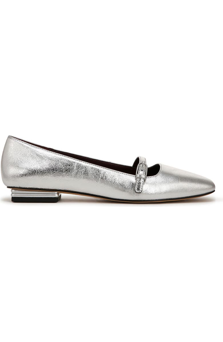 Franco Sarto Tayana Flat, Alternate, color, Silver
