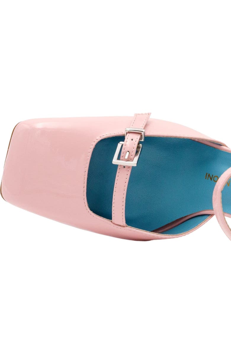 Valentina Rangoni Stylish Zete Maryjane Pumps with Modern Square Toe Design, Alternate, color, Pink