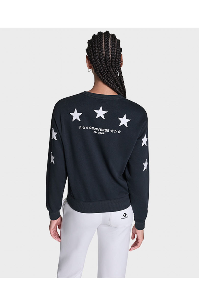 Converse Knock Out Hoodie, Alternate, color, Converse Black