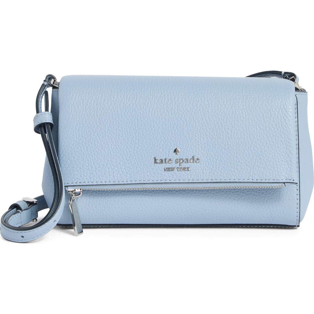 Kate Spade New York Leila Pebble Leather Mini Flap Bag