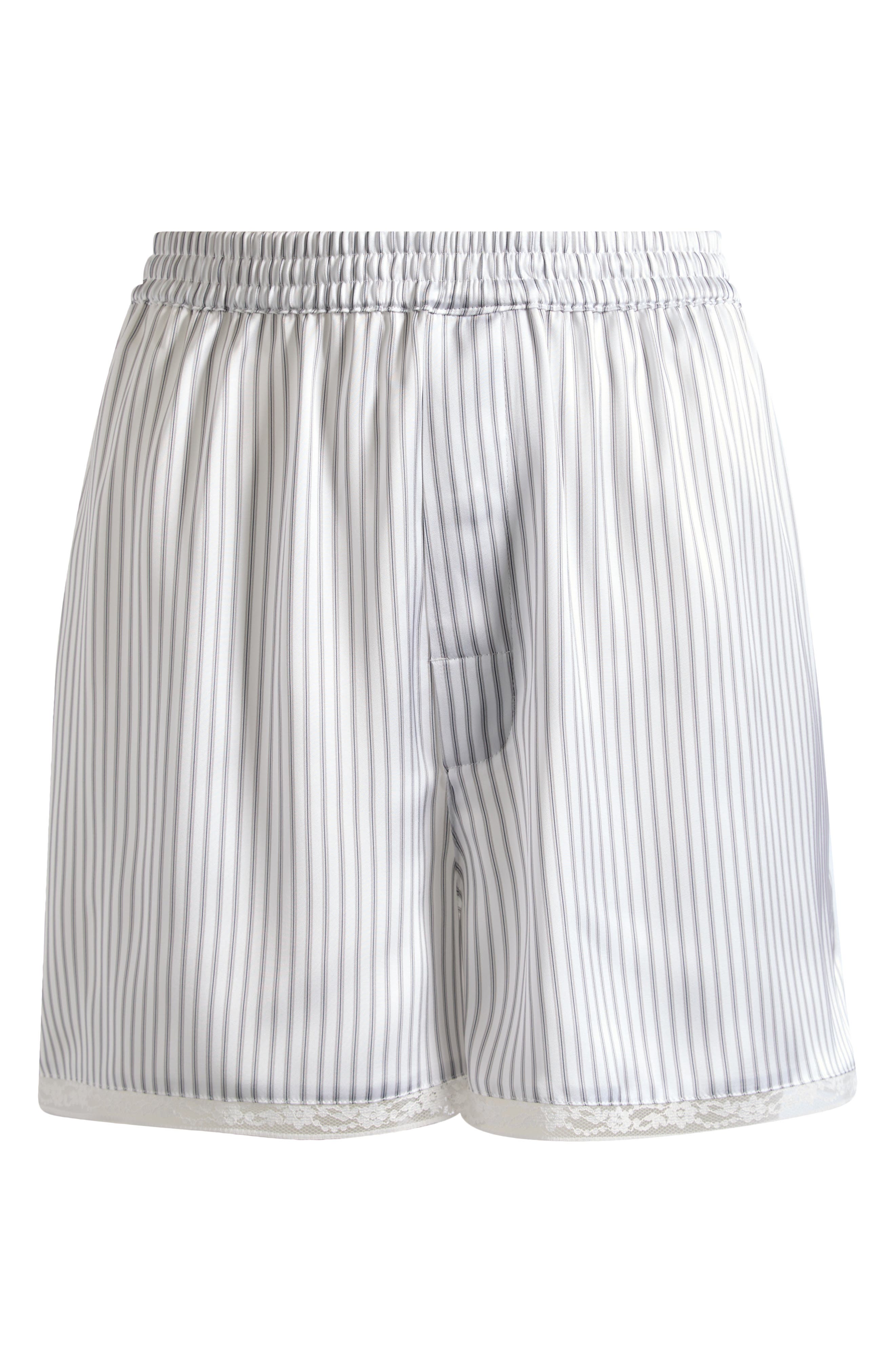 Woven Shine Lace Shorts