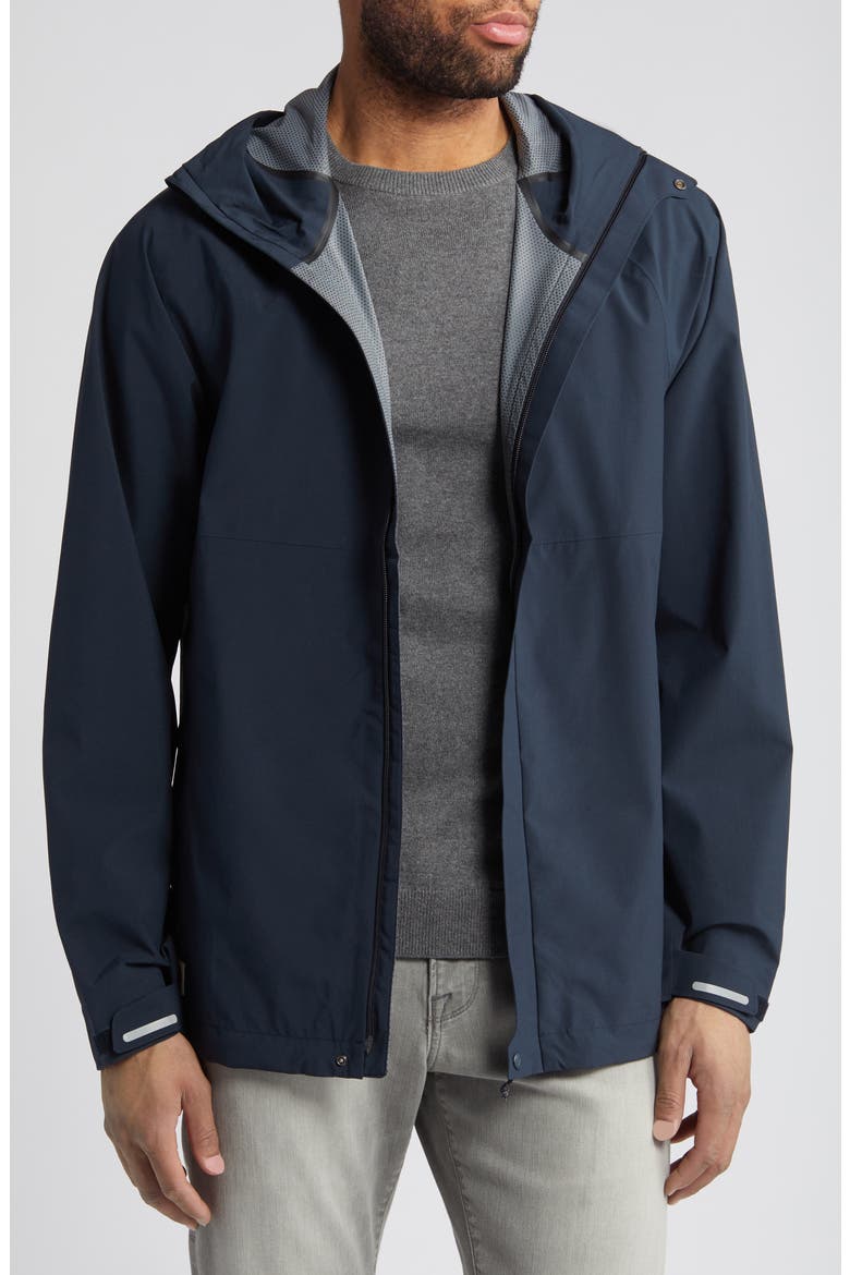 High Coast Hydratic Trail Jacket, Main, color, DARK NAVY