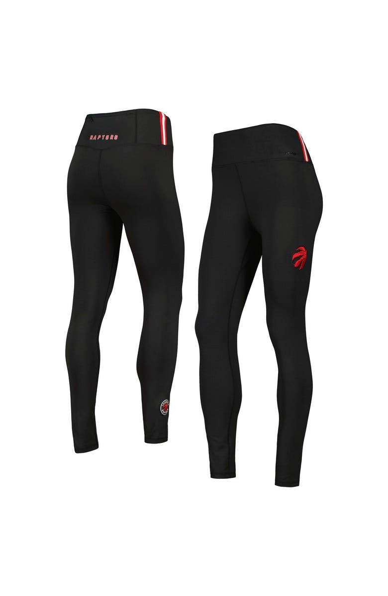 PRO STANDARD Women's Pro Standard Black Toronto Raptors Classics Lux Leggings, Main, color,