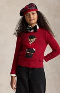 Polo Ralph Lauren Kids' Polo Bear Cotton Sweater