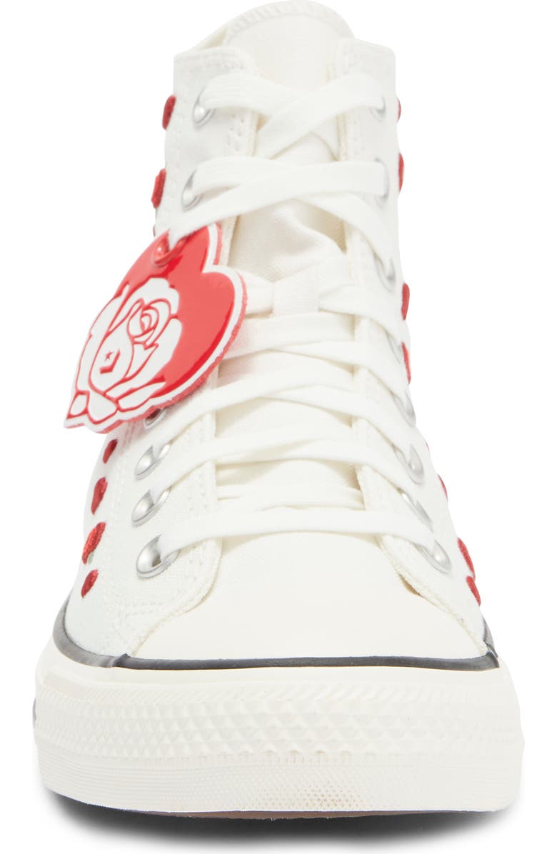 Converse Chuck Taylor<sup>®</sup> All Star<sup>®</sup> Embroidered High Top Sneaker, Alternate, color,