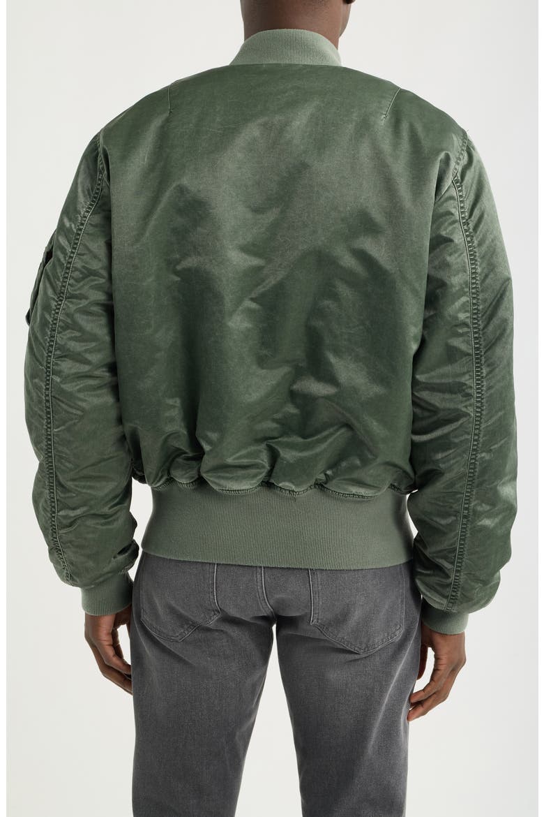 MA-1 Heritage Fit Flight Jacket, Alternate, color, DEEP FOREST