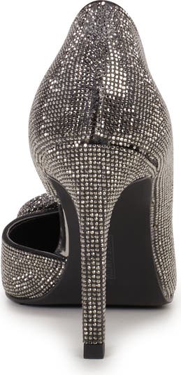 Emelias Rhinestone Half d'Orsay Pump