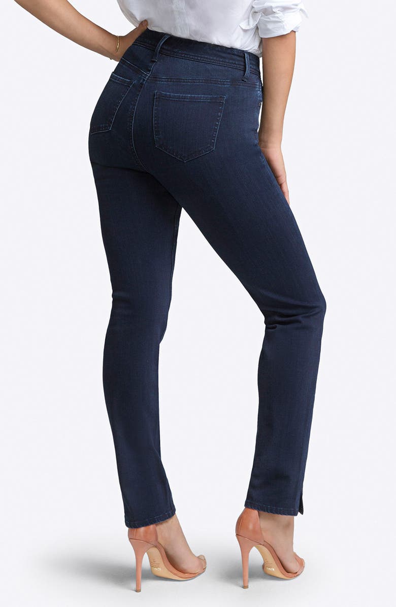 Curves 360 by NYDJ Slim Straight Leg Jeans, Alternate, color, 