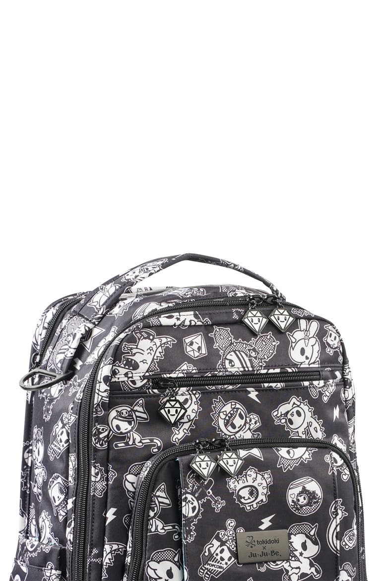 tokidoki x Ju-Ju-Be 'Be Right Back' Diaper Backpack, Alternate, color, THE QUEENS COURT
