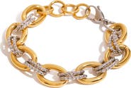 MacRae & Co. Mixed Metallic Link Bracelet