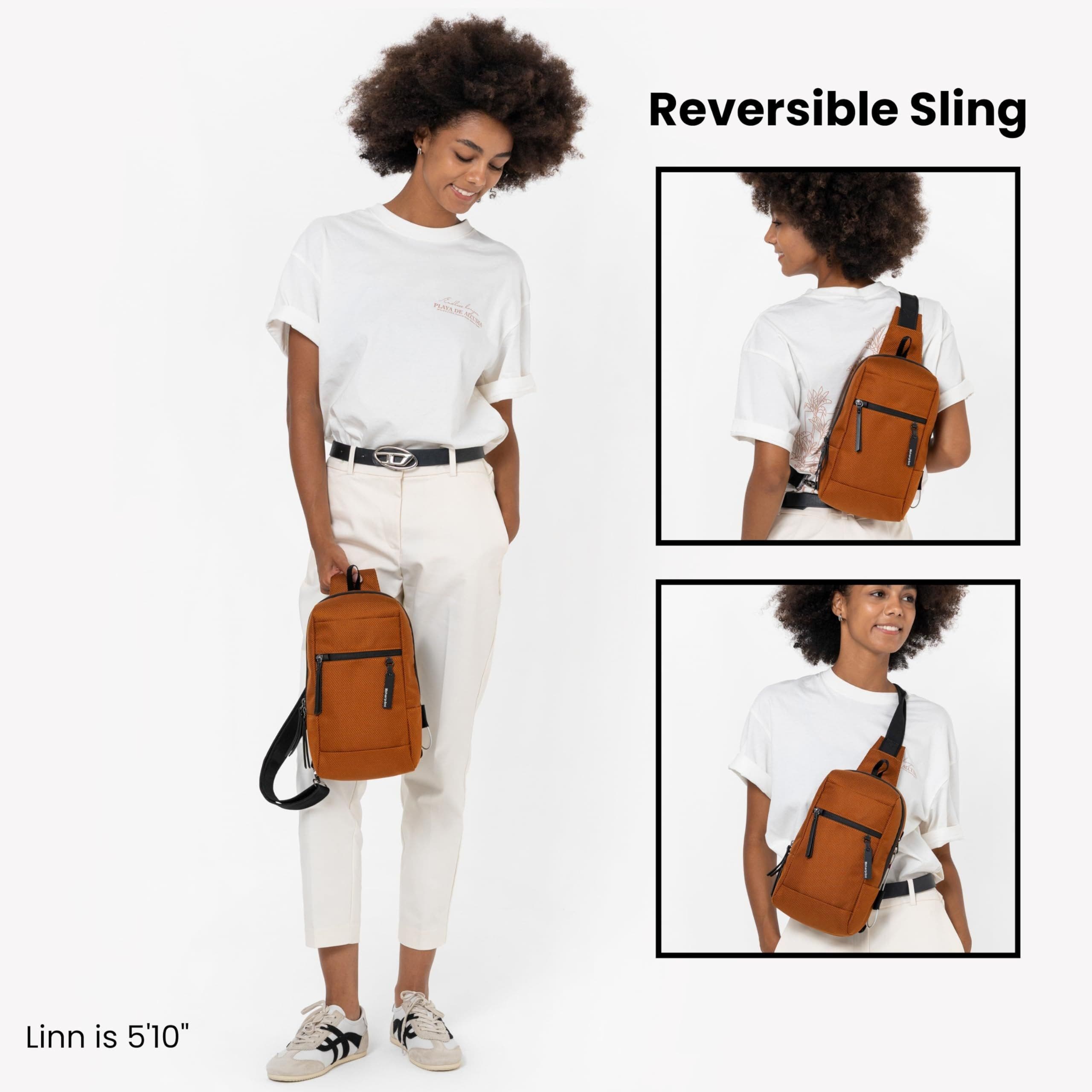 Sherpani Metro Anti Theft Travel Sling Bag Backpack, Morocco, Alternate, color, Morocco